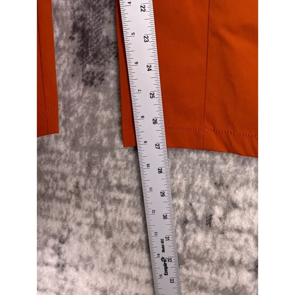 New Urban Outfitters Pants Large Mens Standard Cloth Orange Nylon Tapered Leg